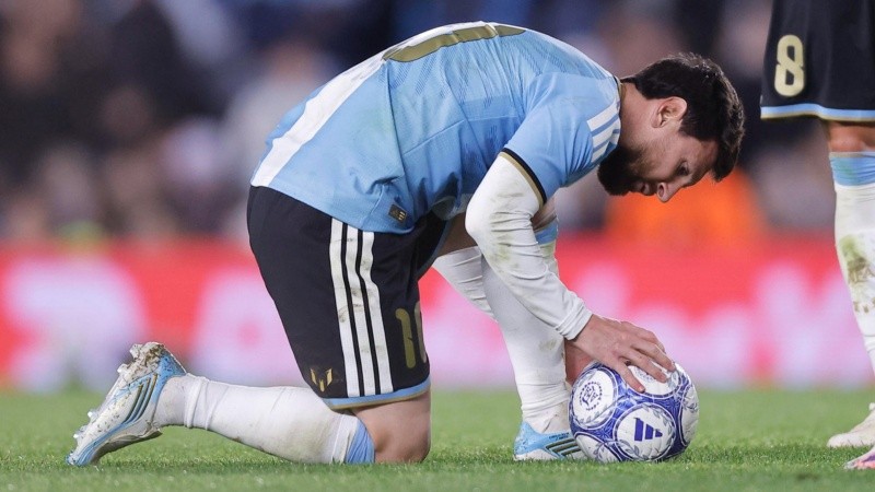Lionel Messi se despidió de la selección argentina.