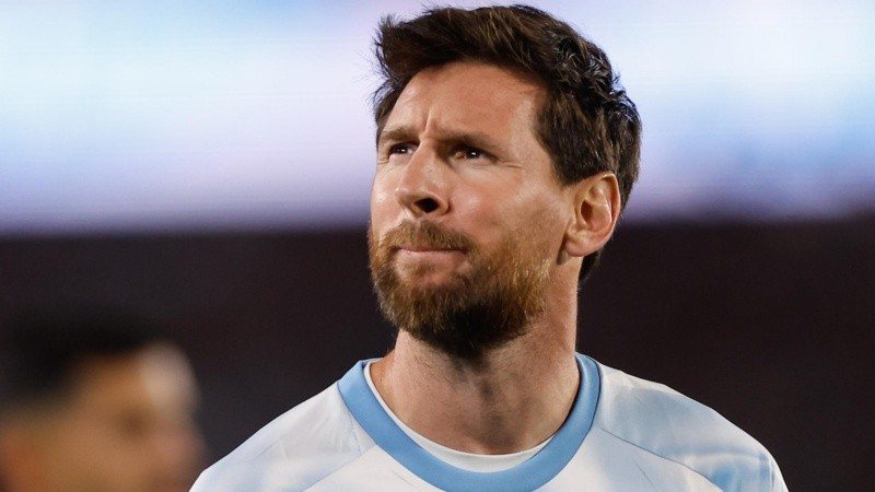 Lionel Messi se despidió de la selección argentina.