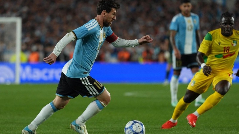 Lionel Messi se despidió de la selección argentina.
