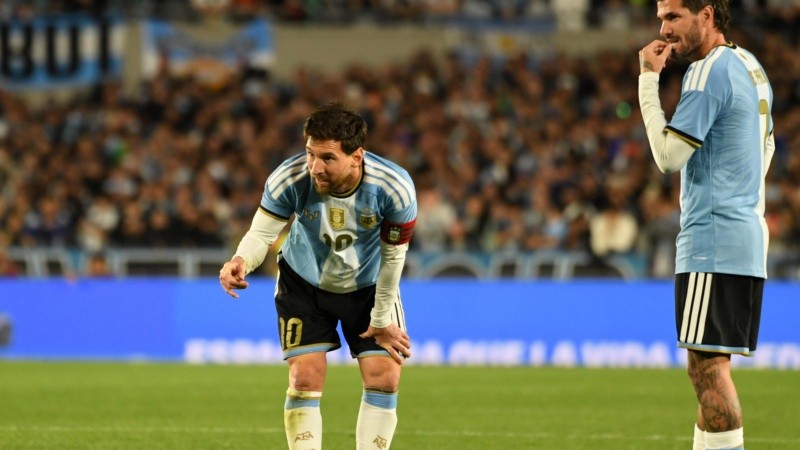 Lionel Messi se despidió de la selección argentina.