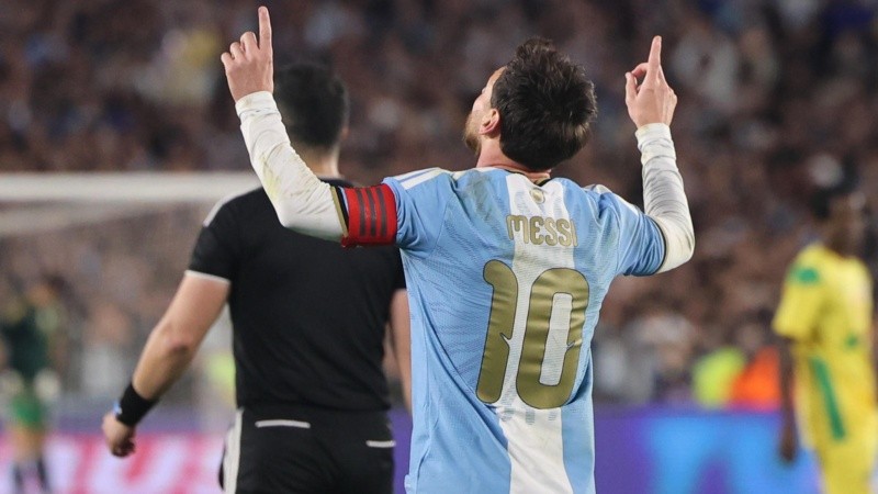Lionel Messi se despidió de la selección argentina.