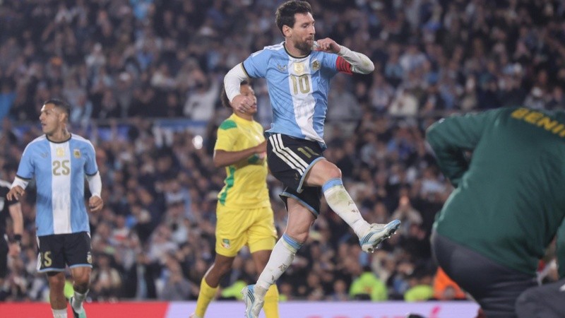Lionel Messi se despidió de la selección argentina.