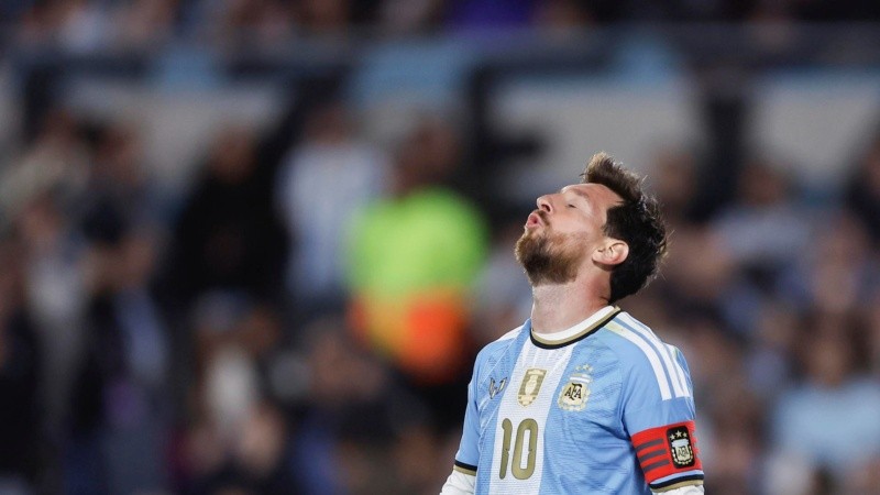 Lionel Messi se despidió de la selección argentina.