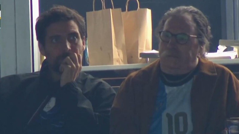 Charly García en la despedida de Messi (captura de video)