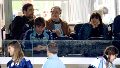 Charly fue a la despedida de Messi: estuvo en un palco del Monumental.