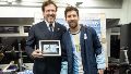 Alejandro Domínguez junto a Messi luego del partido despedida de la selección argentina.