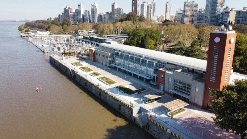 Así quedó la Terminal Fluvia Rosario tras las últimas obras.