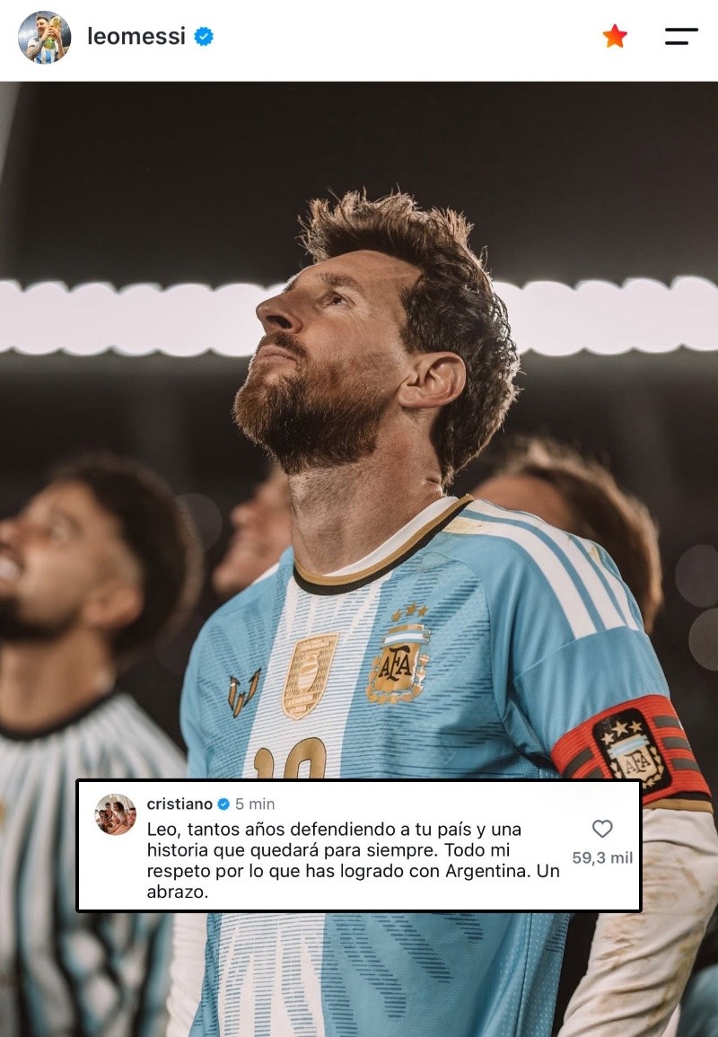 El saludo del portugués en redes. 