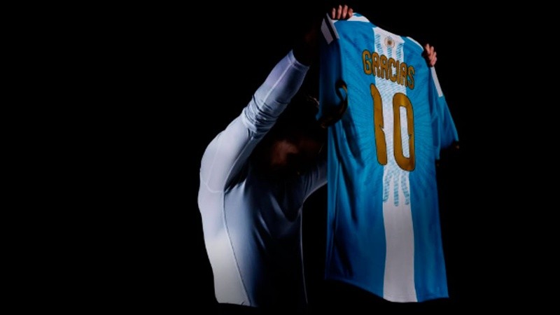 El nuevo posteo de Messi en Instagram.