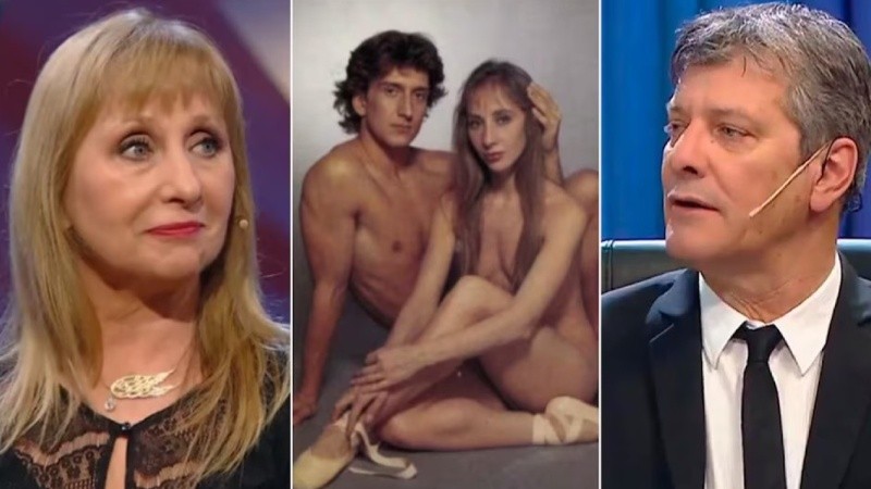 La bailarina recordó las fotos desnuda