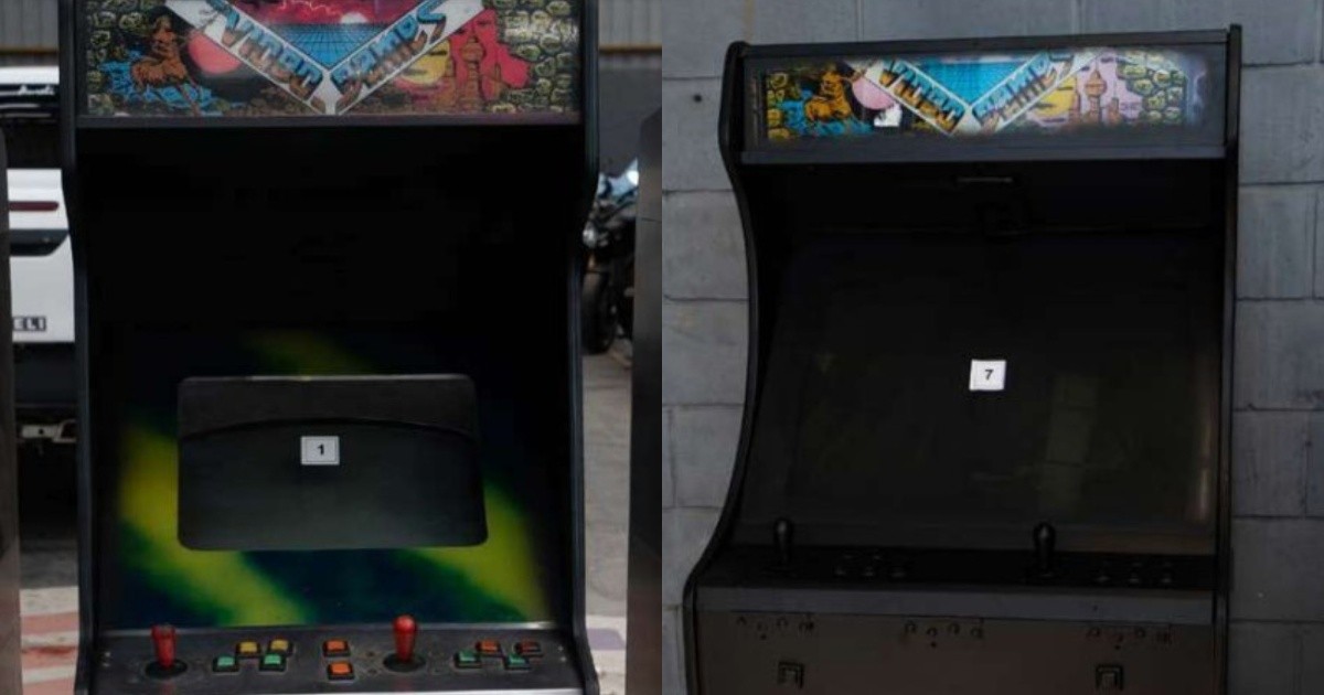 Para gamers retro con ganas de restaurar: subastan diez máquinas arcade incautadas en casinos clandestinos