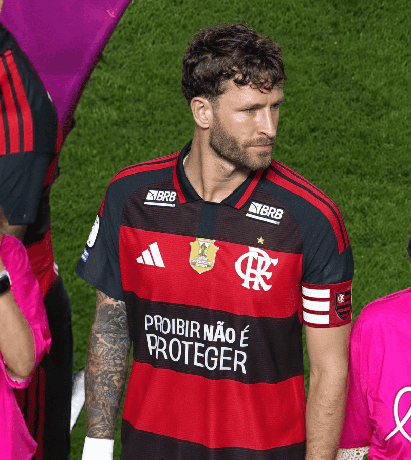 La camiseta que usaron los jugadores..&nbsp;