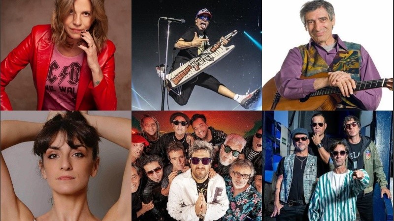 Marcela Morelo, Bulldog, Juan Falú, Los Auténticos Decadentes, La Delio Valdez y una variada cartelera de espectáculos animan el fin de semana largo en Rosario