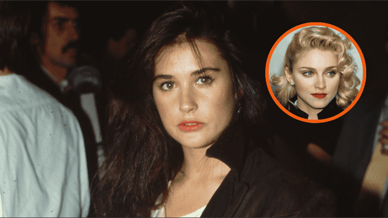 Madonna pudo haber reemplazado a Demi Moore en una película que marcó su carrera.