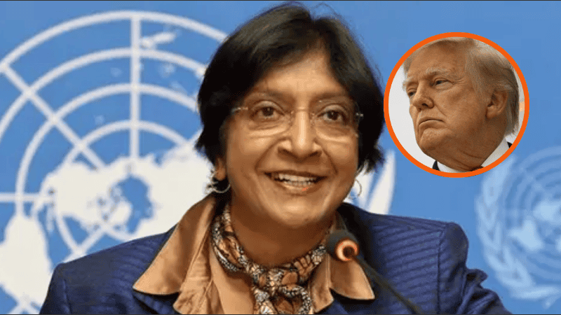 “Si aplauden un poco más fuerte, quizás comparta el premio con [Donald] Trump”, lanzó Pillay.