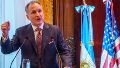 El embajador de EE. UU. volvió a cuestionar la contratación de empresas chinas.