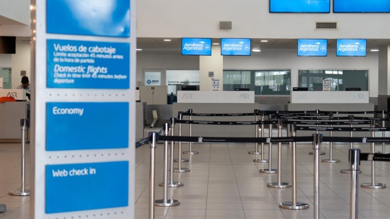 El incremento de tasas no se aplicará en la terminal aérea de Rosario. (Foto: Alan Monzón / Rosario3)