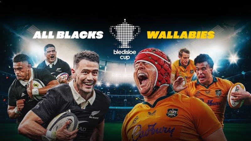 &nbsp;Primer duelo entre All Blacks y Wallabies por la Bledisloe Cup 2026. 