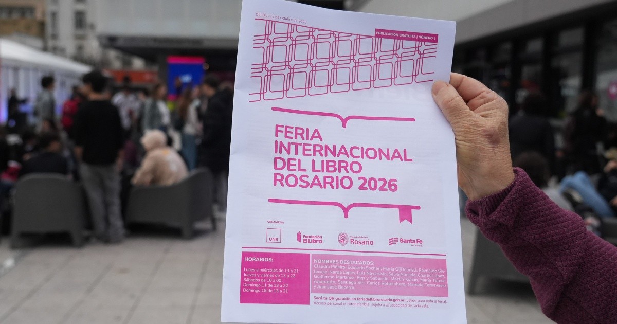 Feria Internacional del Libro de Rosario 2026: las actividades de este sábado