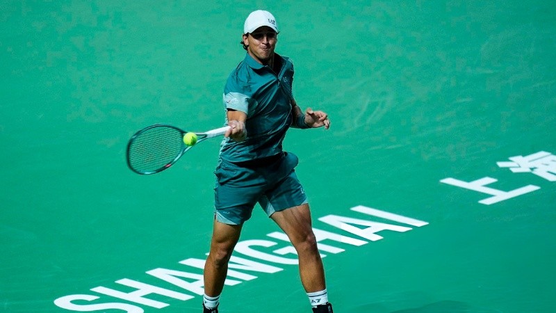 Tomás Etcheverry en Shangai.