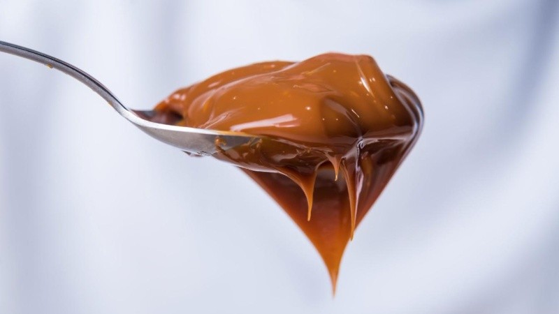 El dulce de leche en su punto justo.