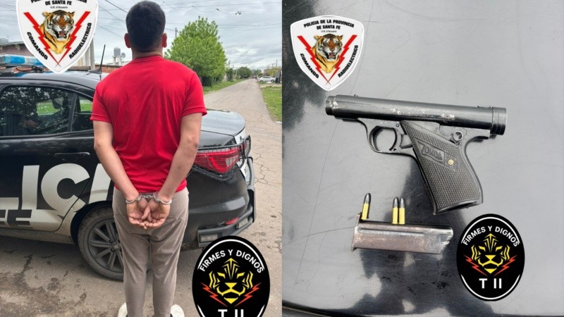 El joven de 26 años fue aprehendido en un pasillo cercano al lugar donde hallaron muerto al perro.