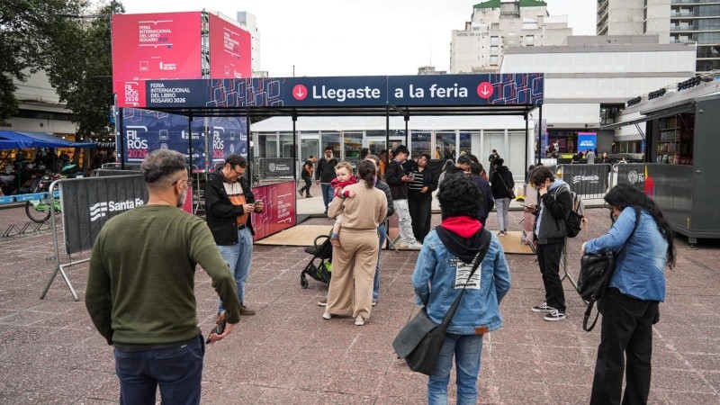 Una postal de la Feria Internacional del Libro de Rosario 2026 (Alan Monzón/Rosario3)
