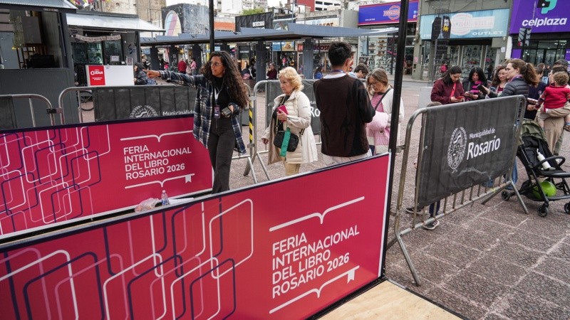 Una postal de la Feria Internacional del Libro de Rosario 2026 (Alan Monzón/Rosario3)