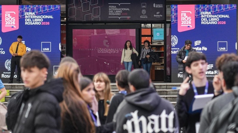 Una postal de la Feria Internacional del Libro de Rosario 2026 (Alan Monzón/Rosario3)