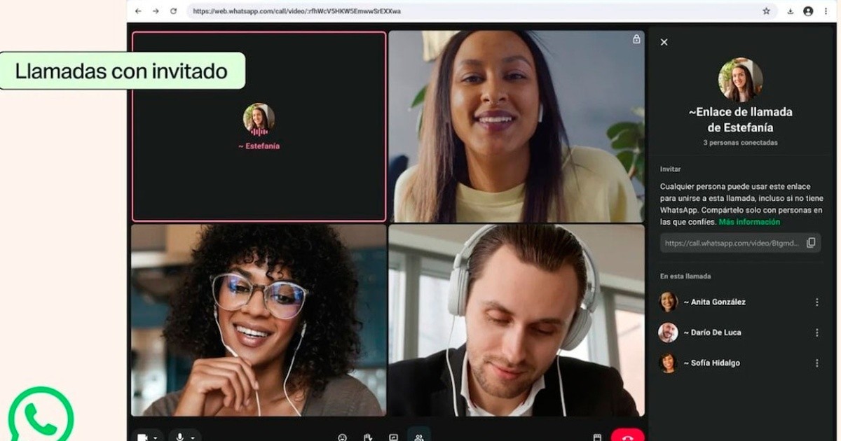 WhatsApp anunció que habilitará las llamadas a usuarios que no tienen cuenta en la aplicación thumbnail