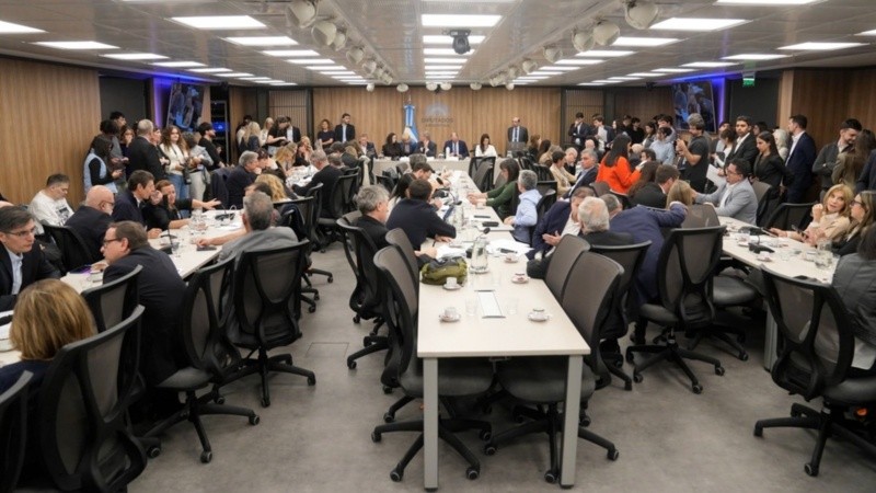 La reunión de comisiones este miércoles.