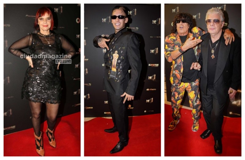 Fabiana cantilo, L Gante y Juanse junto a La Mona Jiménez. Las fotos fueron publicadas por Infobae.