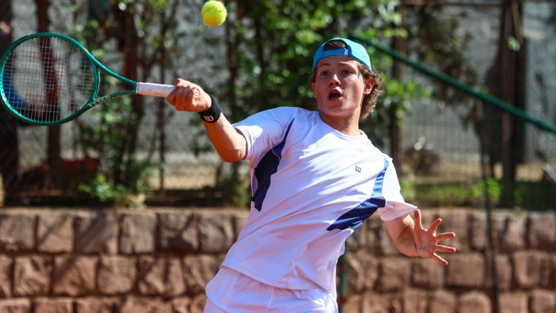 La promesa del tenis de la región.