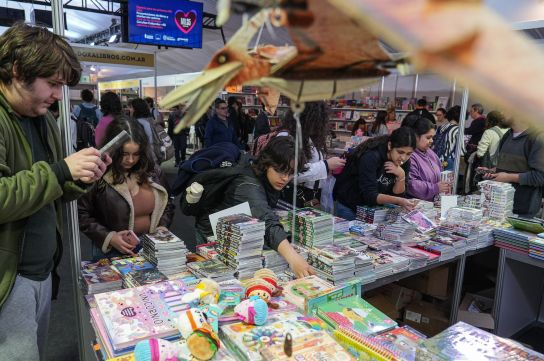 Una postal de la Feria Internacional del Libro de Rosario 2026 (Alan Monzón/Rosario3)