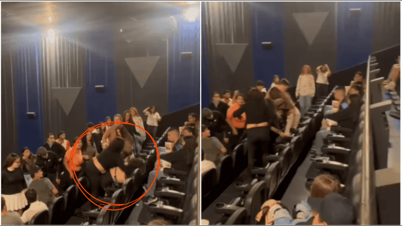 Fueron al cine, se pelearon por las butacas y terminaron detenidas.