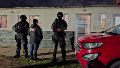 El procedimiento en Ravignani al 1300, Rosario. Foto: PDI/Prensa Gobernación.