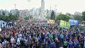 Masiva movilización en Rosario en defensa de la universidad pública (Alan Monzón/Rosario3).