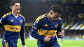 Leonel Flores y Lautaro BLanco.  Boca vs Talleres de Córdoba. Fecha 13 Tornemo Clausura Liga Profesional.