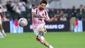 Messi y otra clase de fútbol en Estados Unidos (EFE).