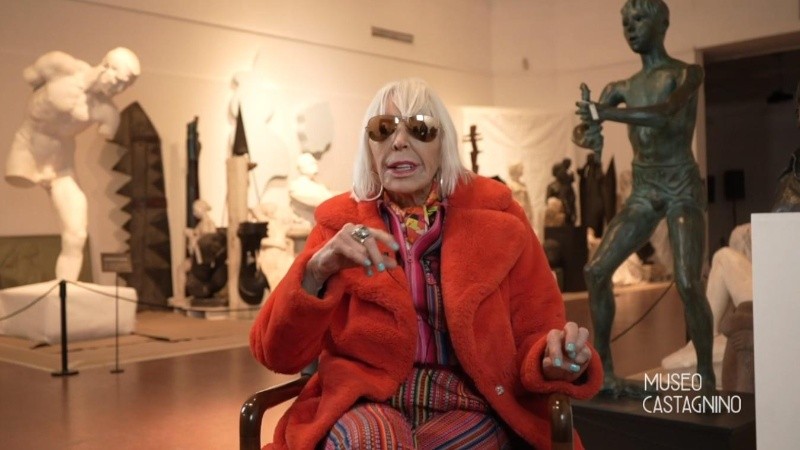 La artista plástica Marta Minujín (captura de video)