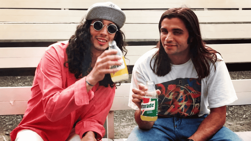 Fito Páez y Fabián Gallardo, una amistad de toda la vida. Foto: Claudia Puyo.&nbsp;