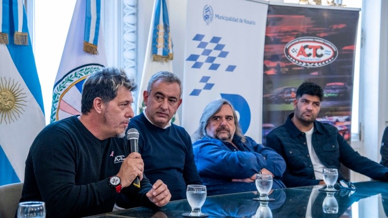 El TC llega a Rosario y tuvo su presentación este lunes en la Municipalidad (Silvio Moriconi)