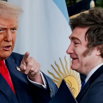 Donald Trump y Javier Milei en la Casa Blanca (Washington, Estados Unidos).