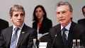 Luis Caputo y Mauricio Macri.