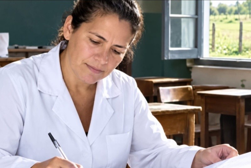 Nanci Godoy, la docente desaparecida en Corrientes.