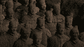 45% hombres, 33% mujeres, 22% niños: la composición real del taller de Qin Shi Huang.