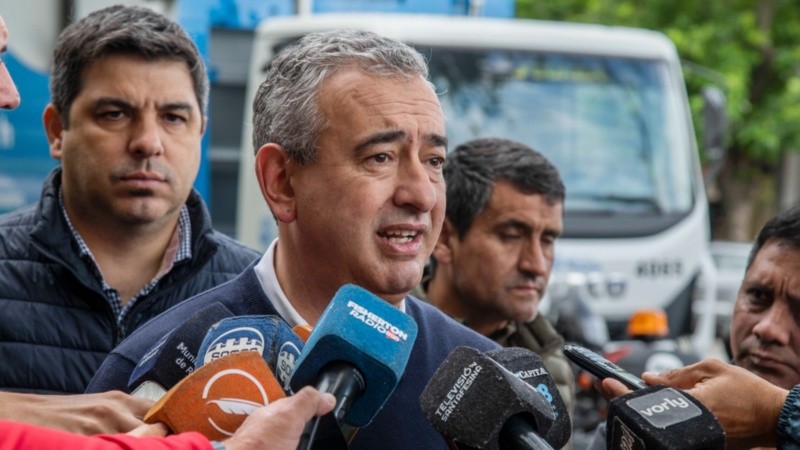 Javkin habló de la importancia de la higiene ante la llegada de grandes lluvias&nbsp;