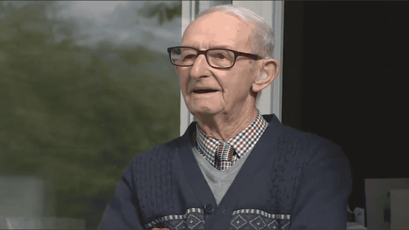 A los 107 años fue homenajeado en el cine más antiguo de Gales y explicó por qué llegó tan lejos.