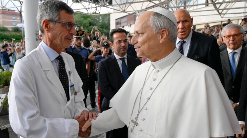 El papa recibió el alta el sábado pasado (EFE).
