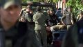 El operativo por el siniestro vial en Olavarría al 1300 bis. Imagen: El Tres.